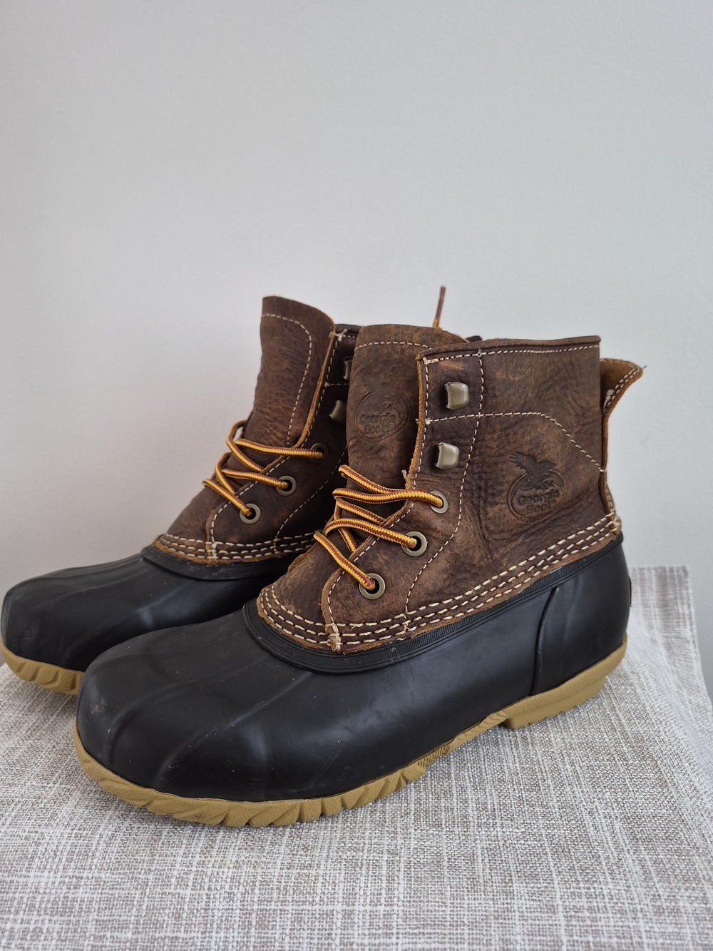 Georgia Boot Marshland Duck Boot Brown & Black US 4 M